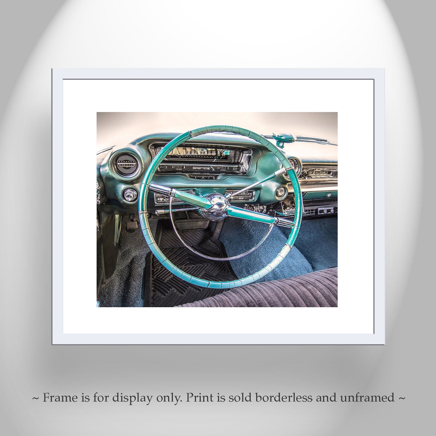 1959 Cadillac Series 62 Car Art Print as Automotive Wall Decor