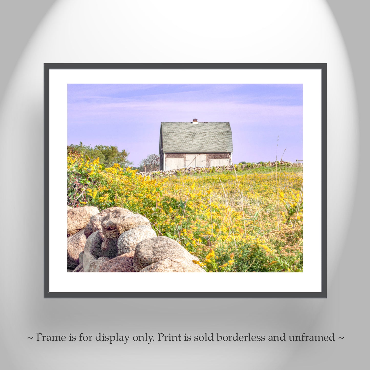 Block Island Rhode Island Barn Photograph | Rustic Farm Wall Art Decor for Home or Office