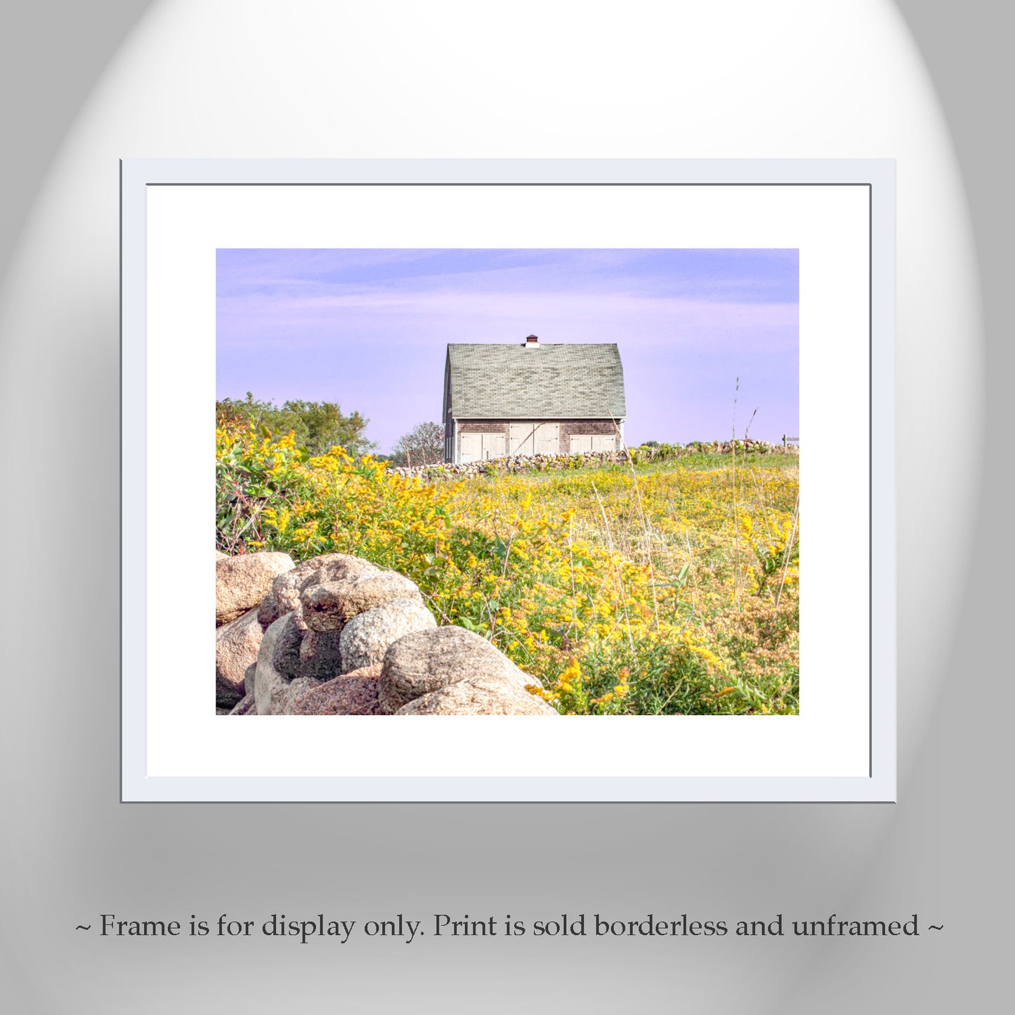 Block Island Rhode Island Barn Photograph | Rustic Farm Wall Art Decor for Home or Office
