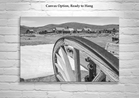Bodie Ghost Town Black and White Fine Art Photography Print