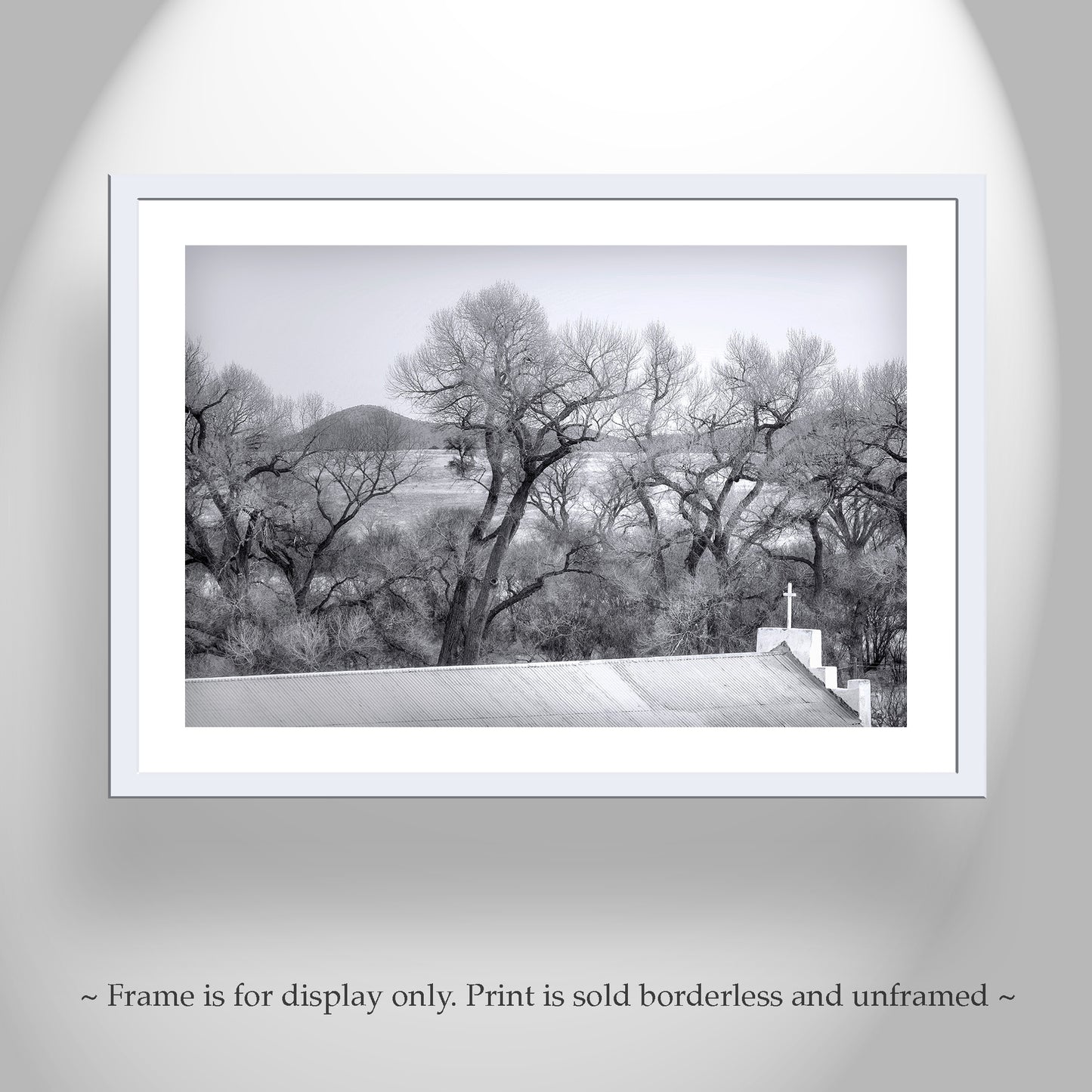 Mexico Border Lochiel Arizona Small Town Church Fine Art Print