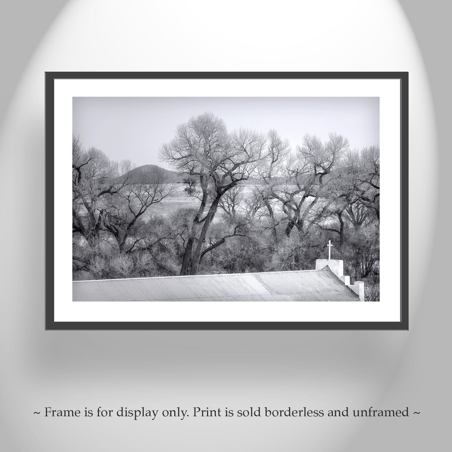 Mexico Border Lochiel Arizona Small Town Church Fine Art Print