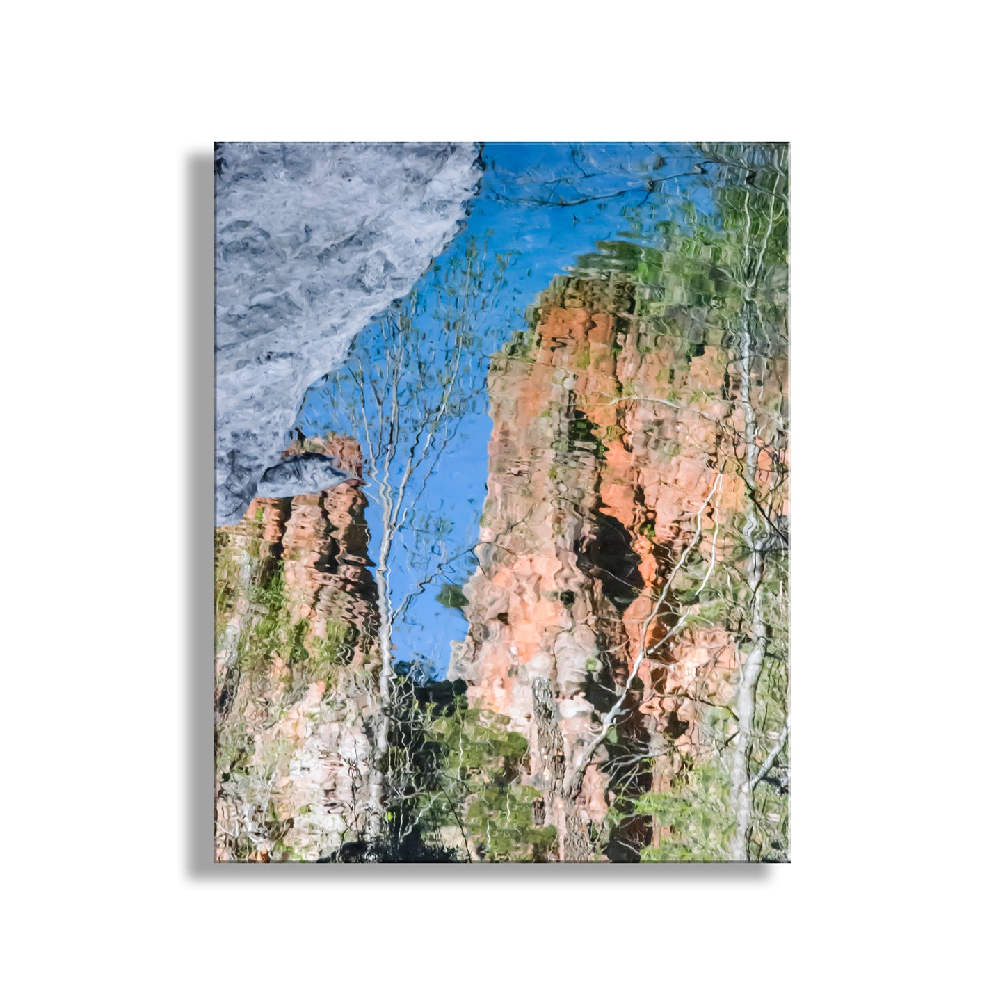 Fine Art Nature Wall Decor of Arizona Canyon Landscape in Abstract