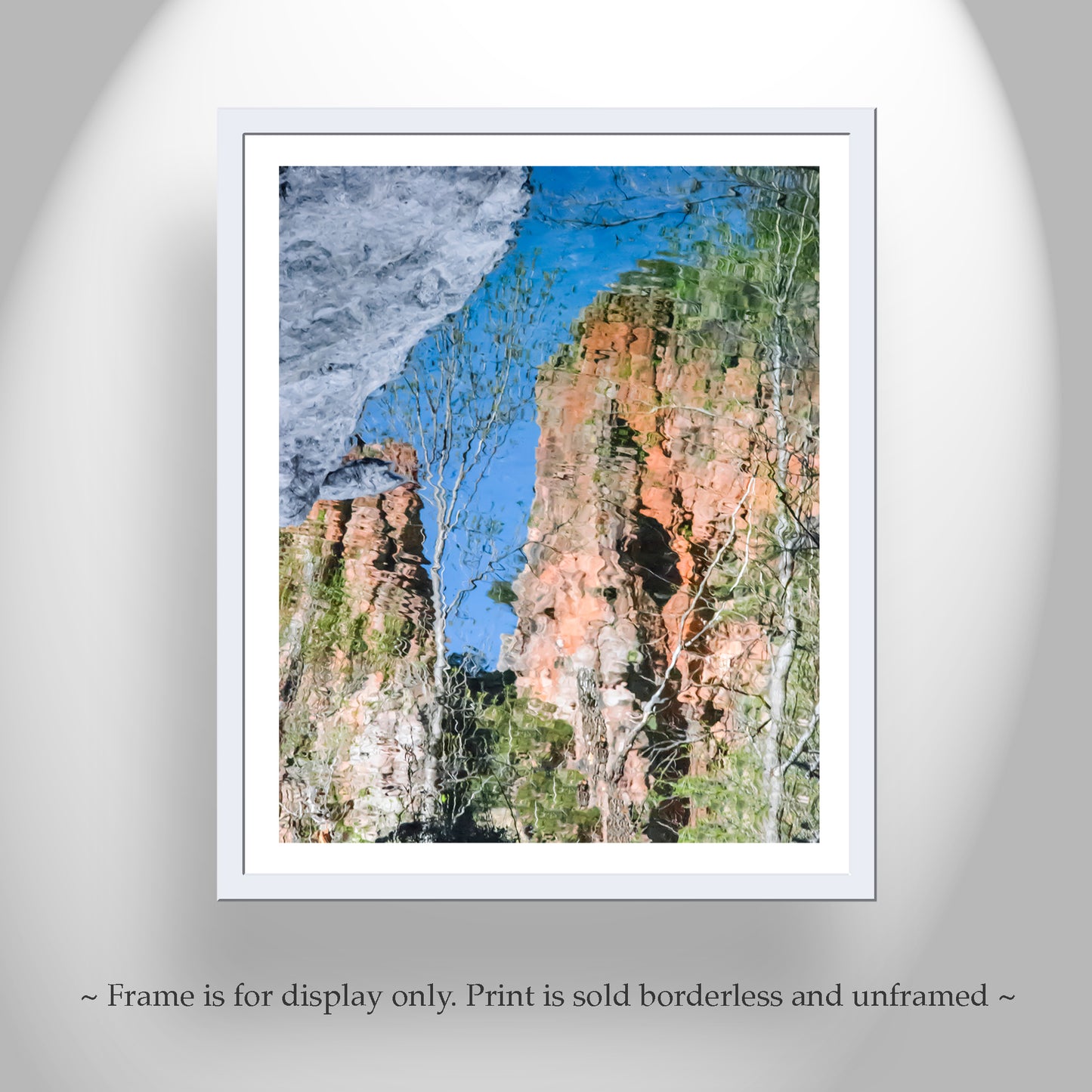 Fine Art Nature Wall Decor of Arizona Canyon Landscape in Abstract