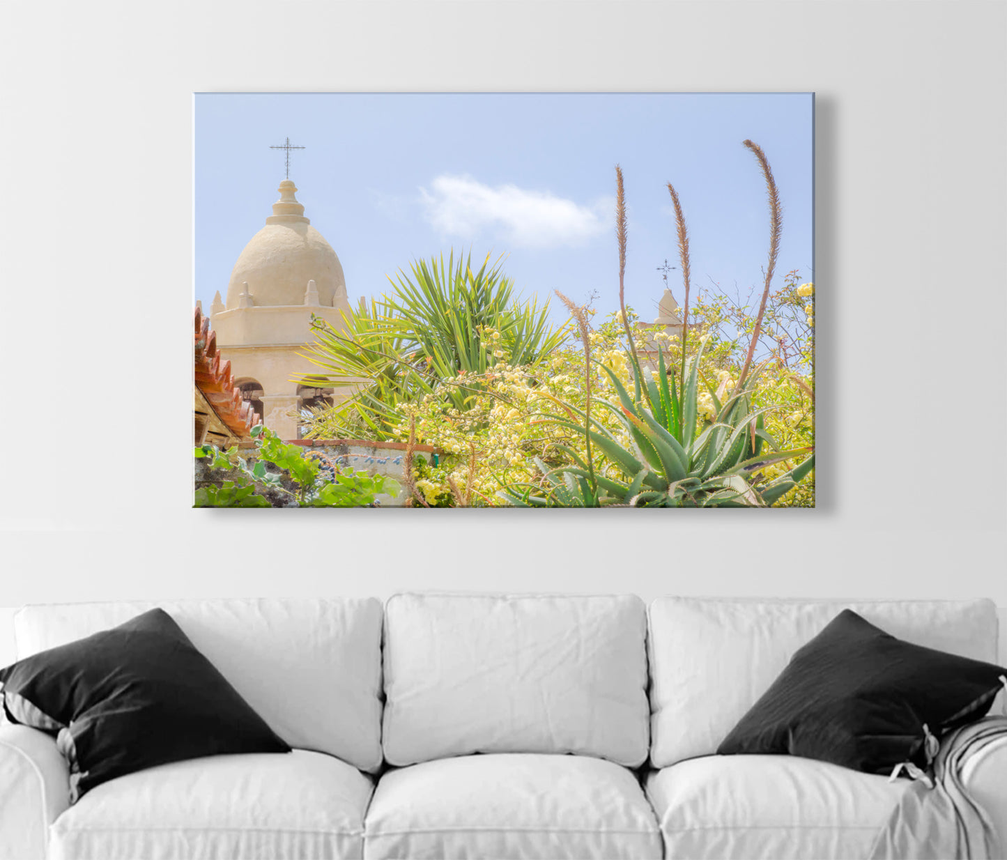 Carmel by the Sea Mission Church Art – Spanish Colonial Architecture