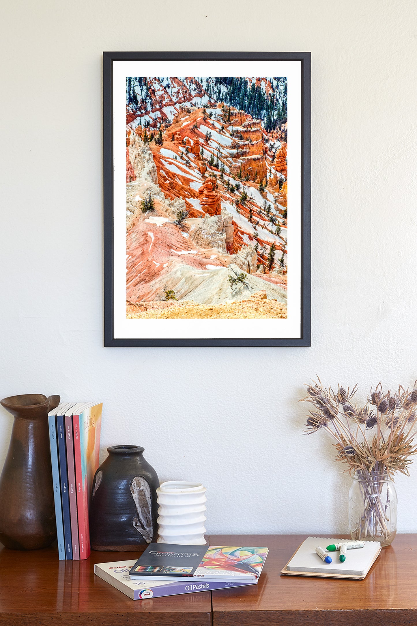 Cedar Breaks Utah Winter Landscape Art for Sale