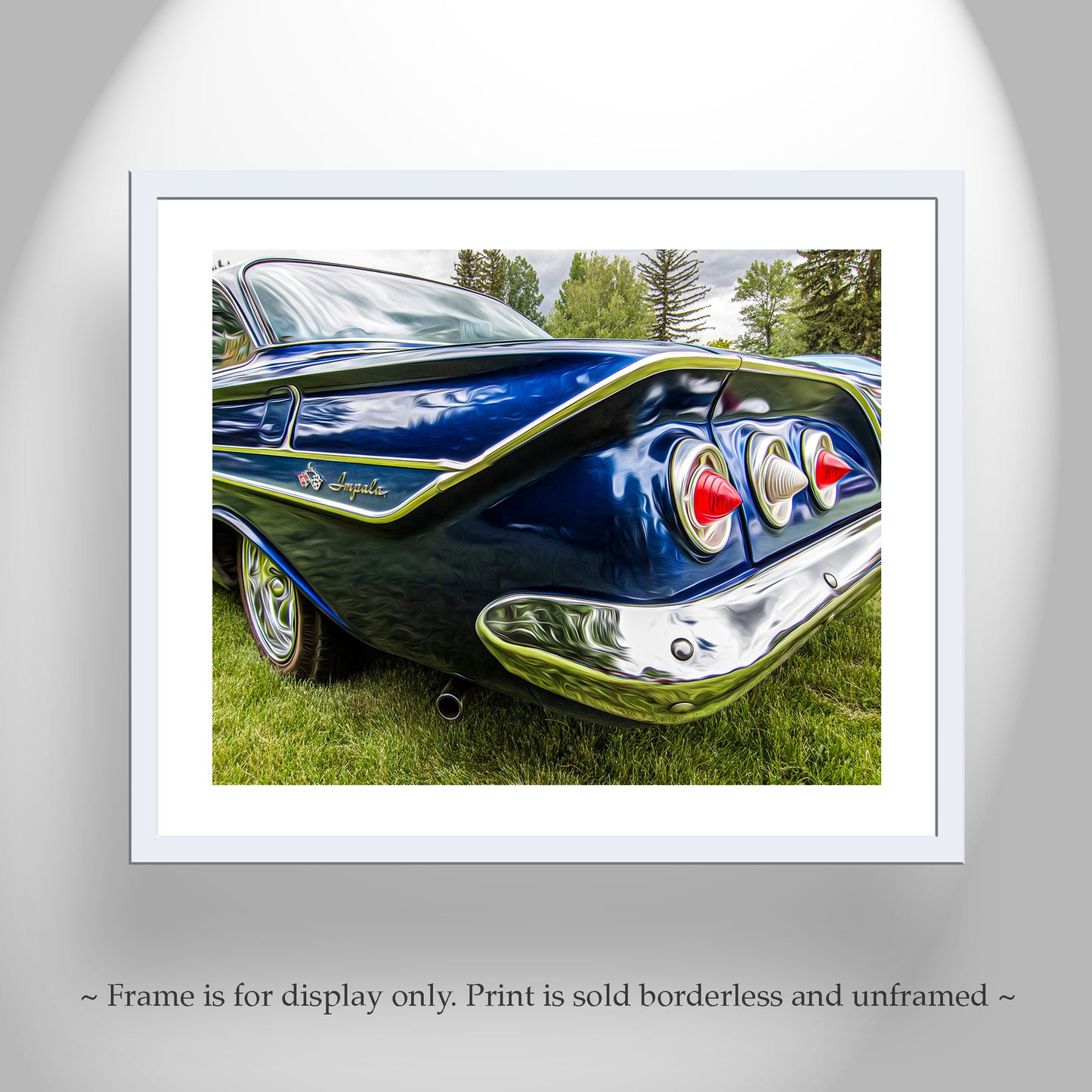 Chevy Impala Car Picture as Guy Gift