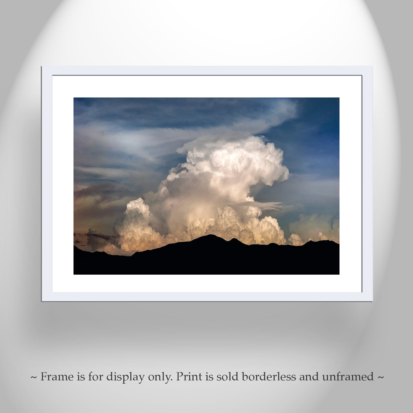 Arizona Monsoon Storm Clouds – Moody Desert Sky Wall Art Print