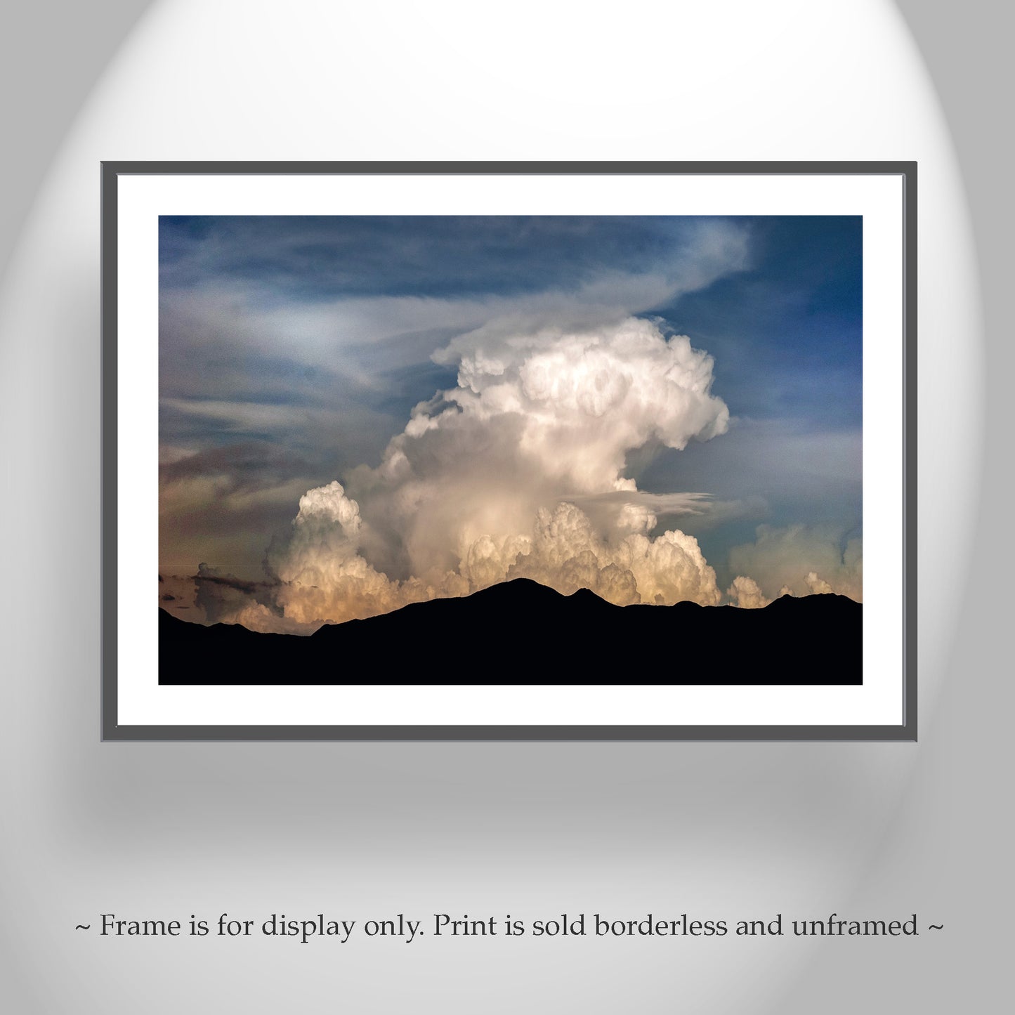 Arizona Monsoon Storm Clouds – Moody Desert Sky Wall Art Print