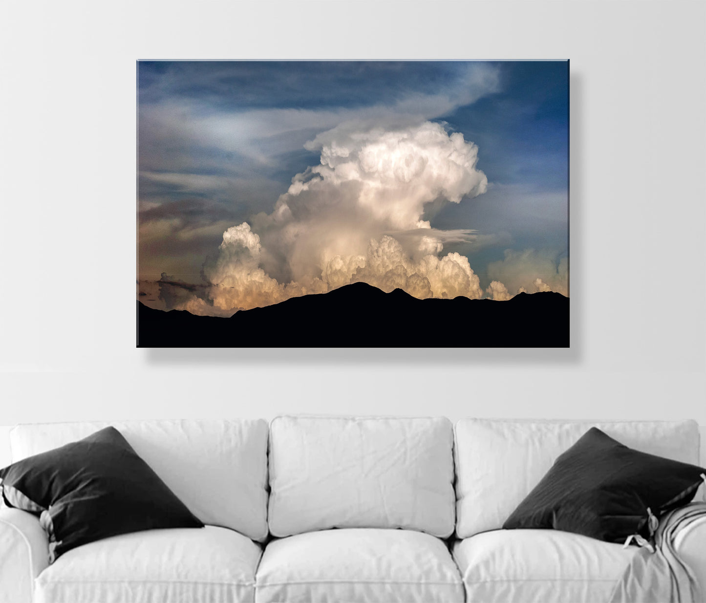 Arizona Monsoon Storm Clouds – Moody Desert Sky Wall Art Print