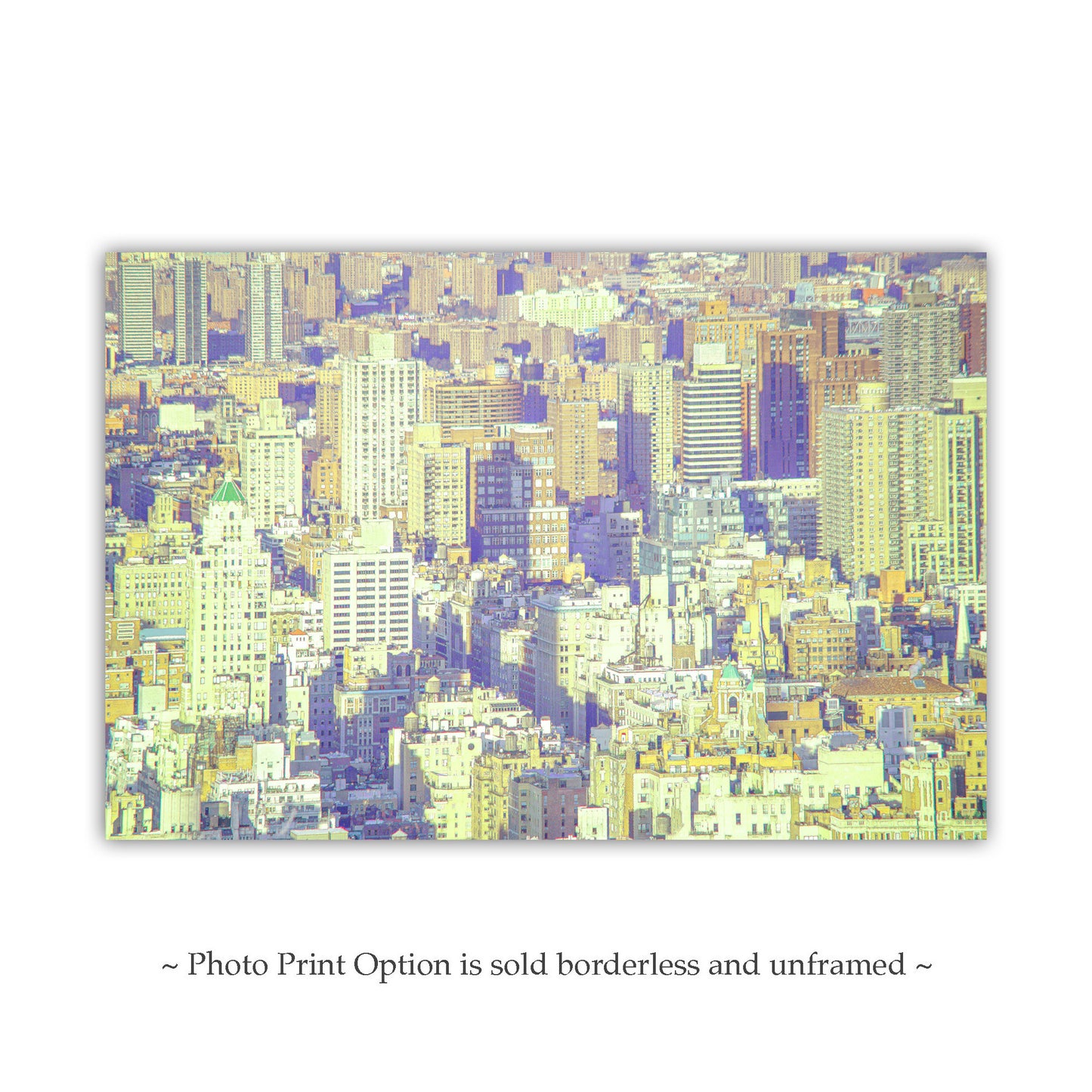 Upper East Side New York City Art Print Gift for Home or Office | NYC Skyline Cityscape