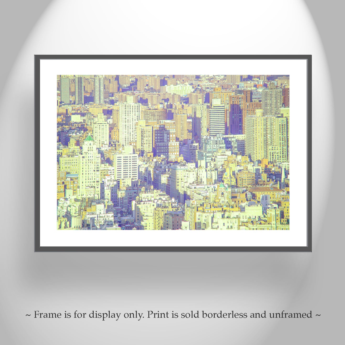 Upper East Side New York City Art Print Gift for Home or Office | NYC Skyline Cityscape