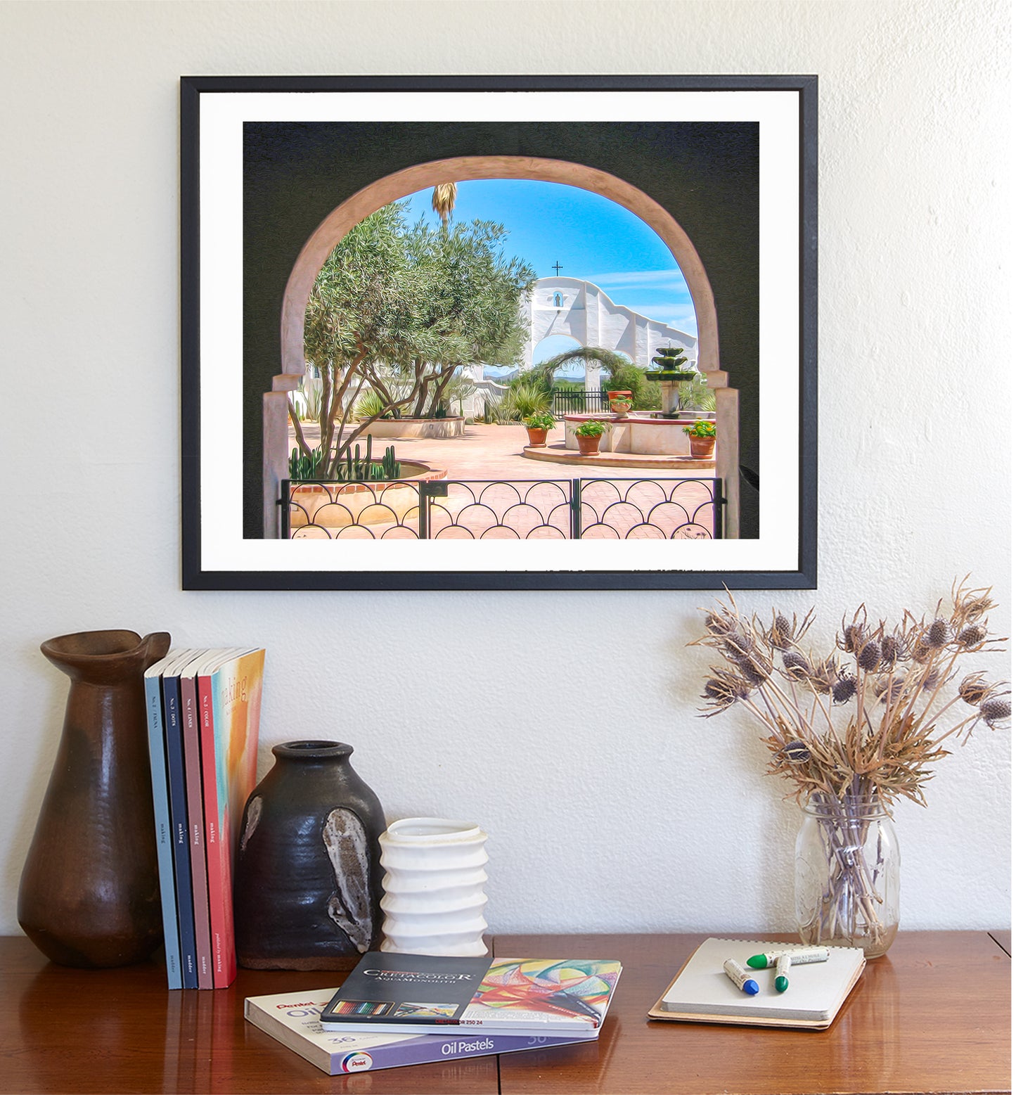 Art of San Xavier del Bac Mission as Tucson Arizona Gift