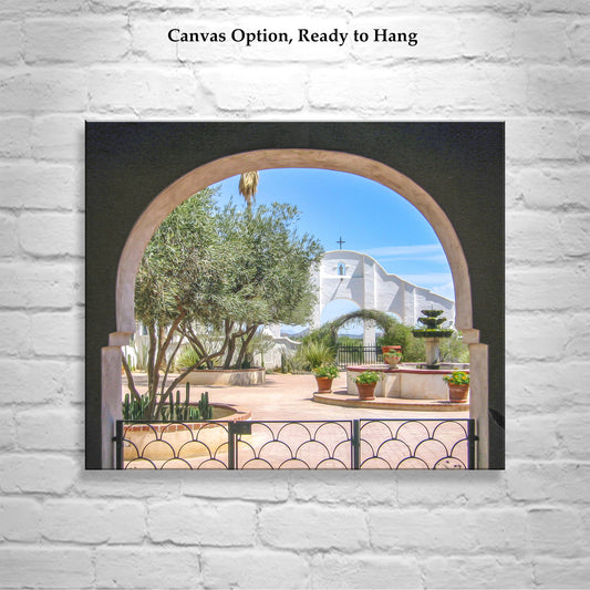 San Xavier del Bac Mission Art - Tucson Arizona Gift Print
