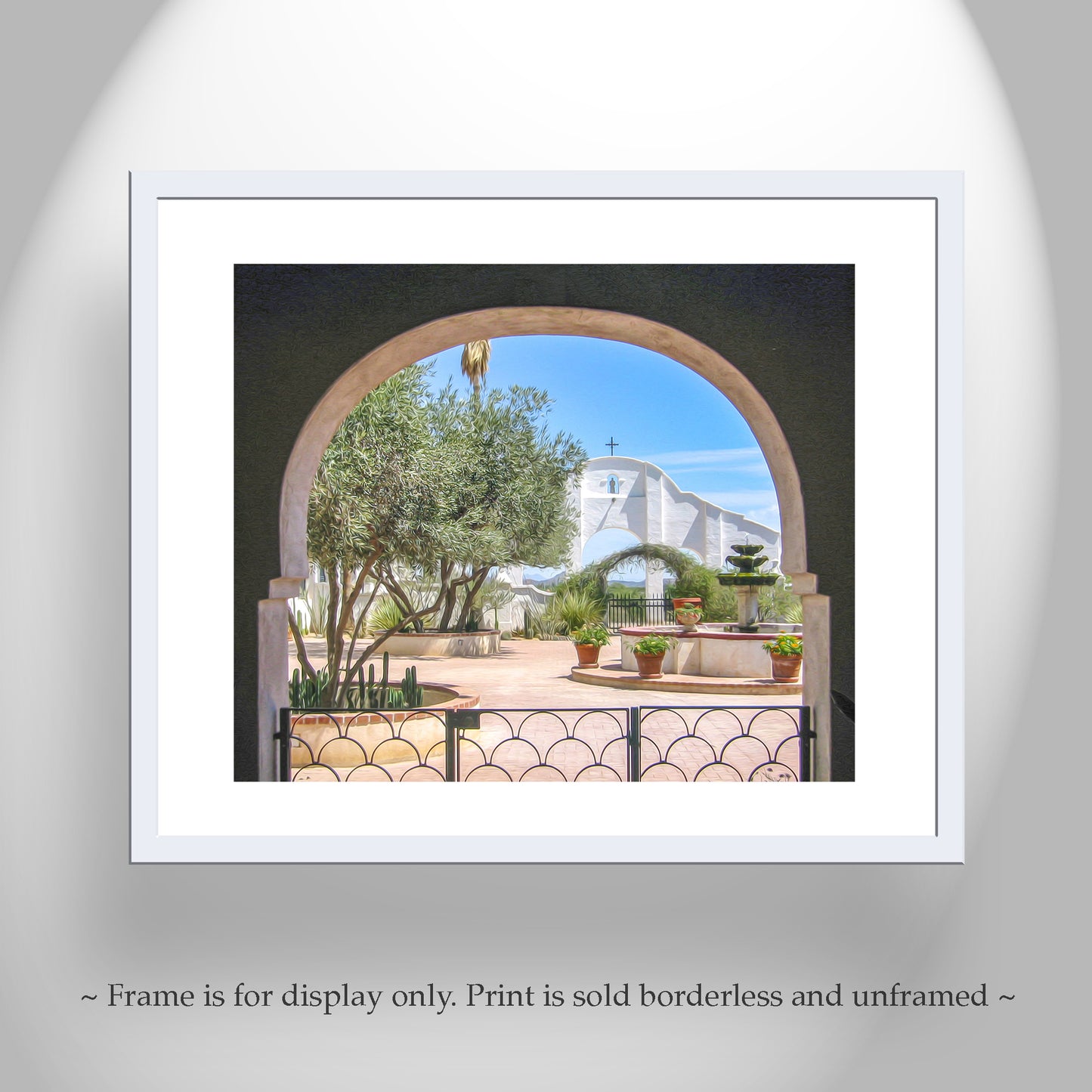 Art of San Xavier del Bac Mission as Tucson Arizona Gift