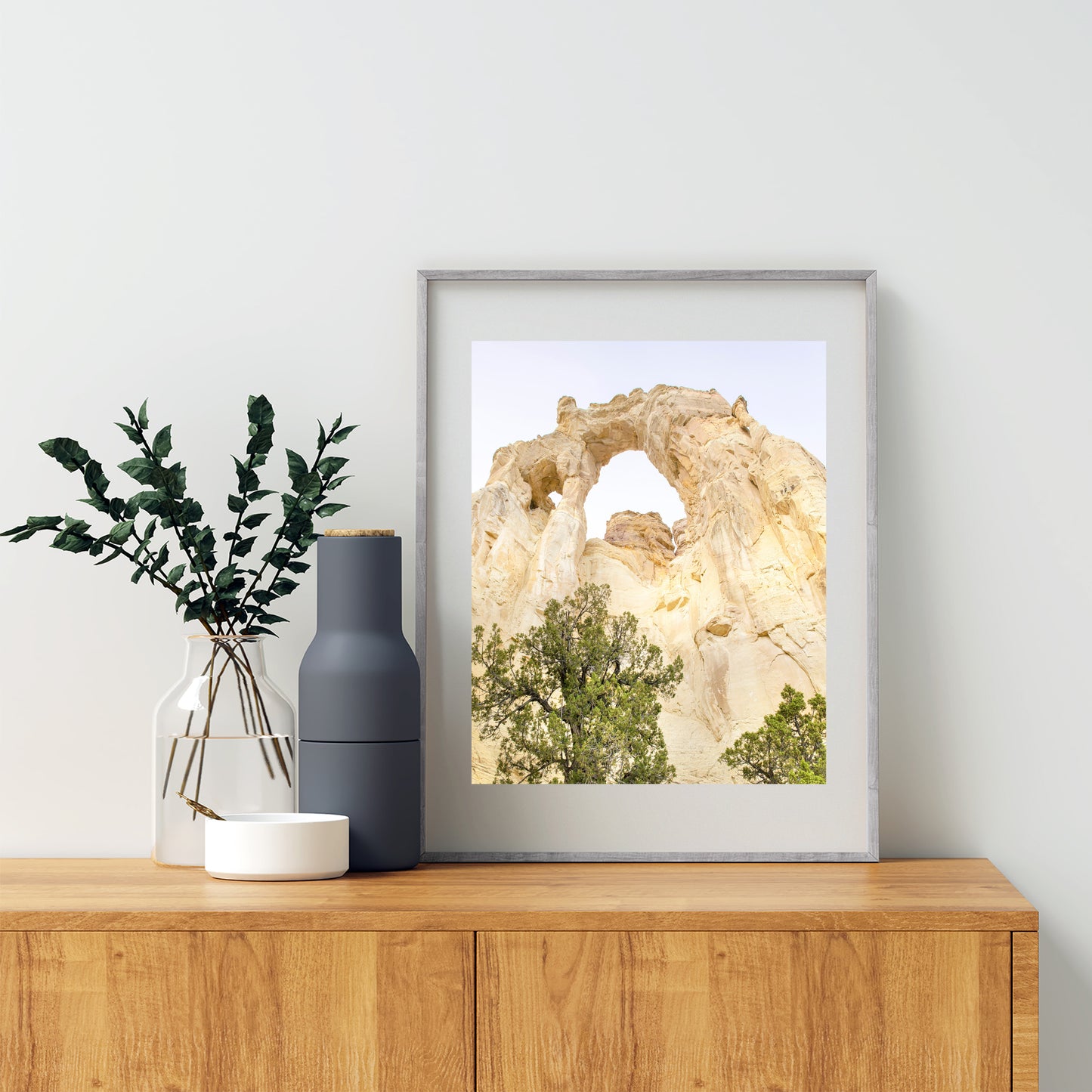 Grosvenor Arch Utah Desert Landscape Art Print for Sale