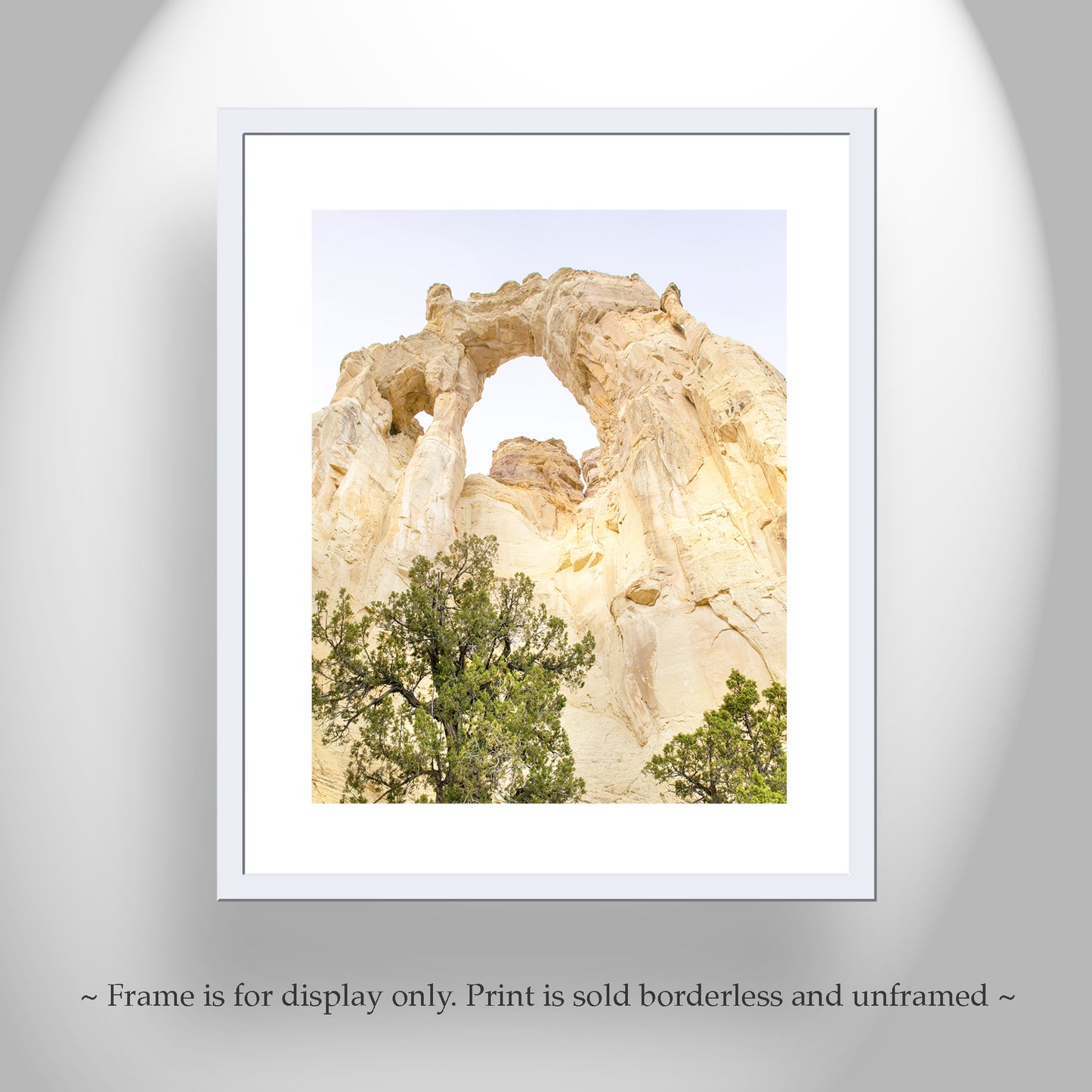 Grosvenor Arch Utah Desert Landscape Art Print for Sale