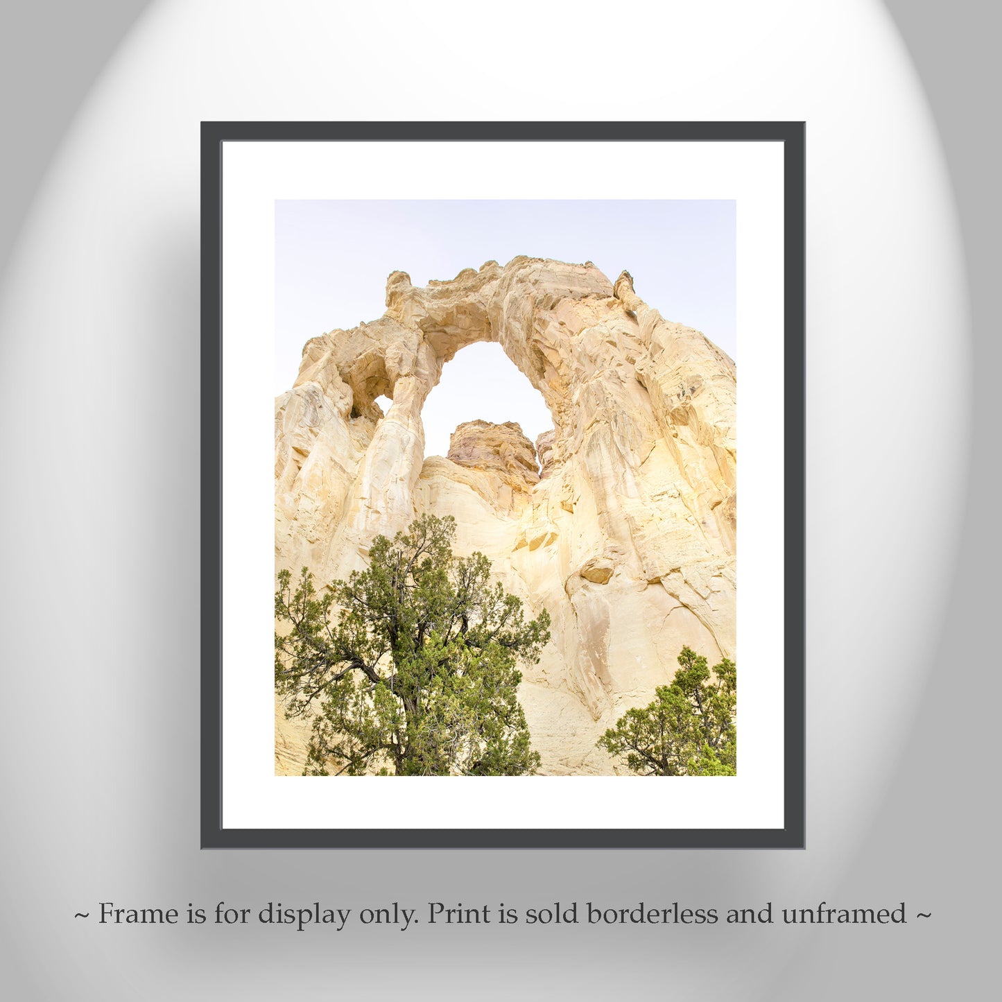 Grosvenor Arch Utah Desert Landscape Art Print for Sale