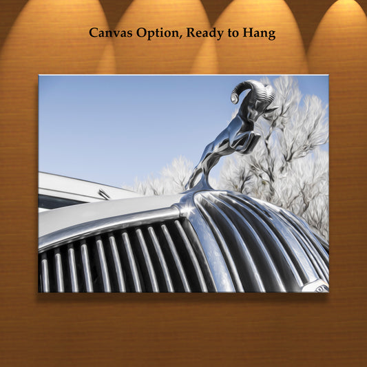 Dodge Ram Truck Art Print as Vintage Automotive Wall Decor