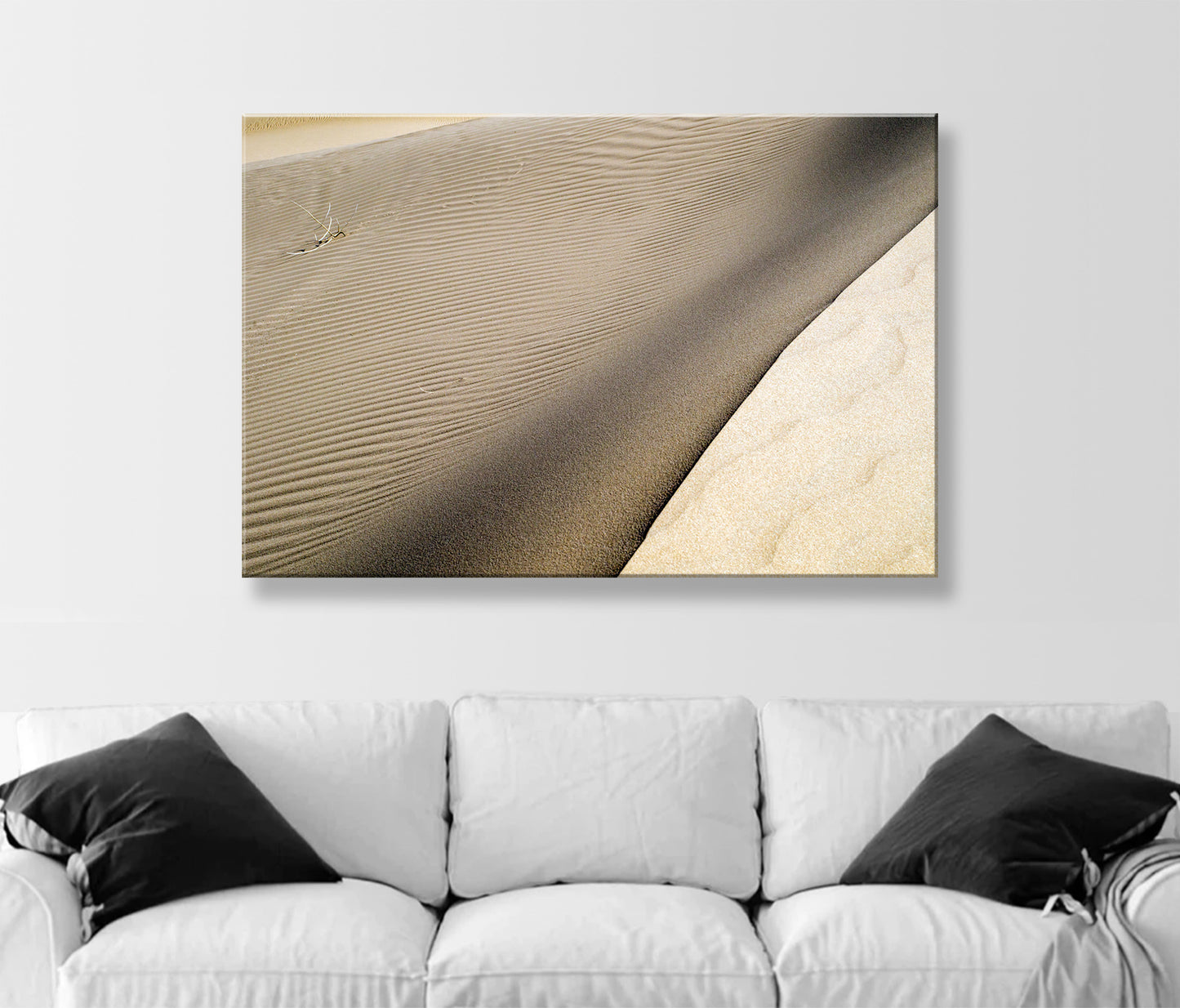 Desert Sand Dune Landscape Photography as Elegant Wall Decor