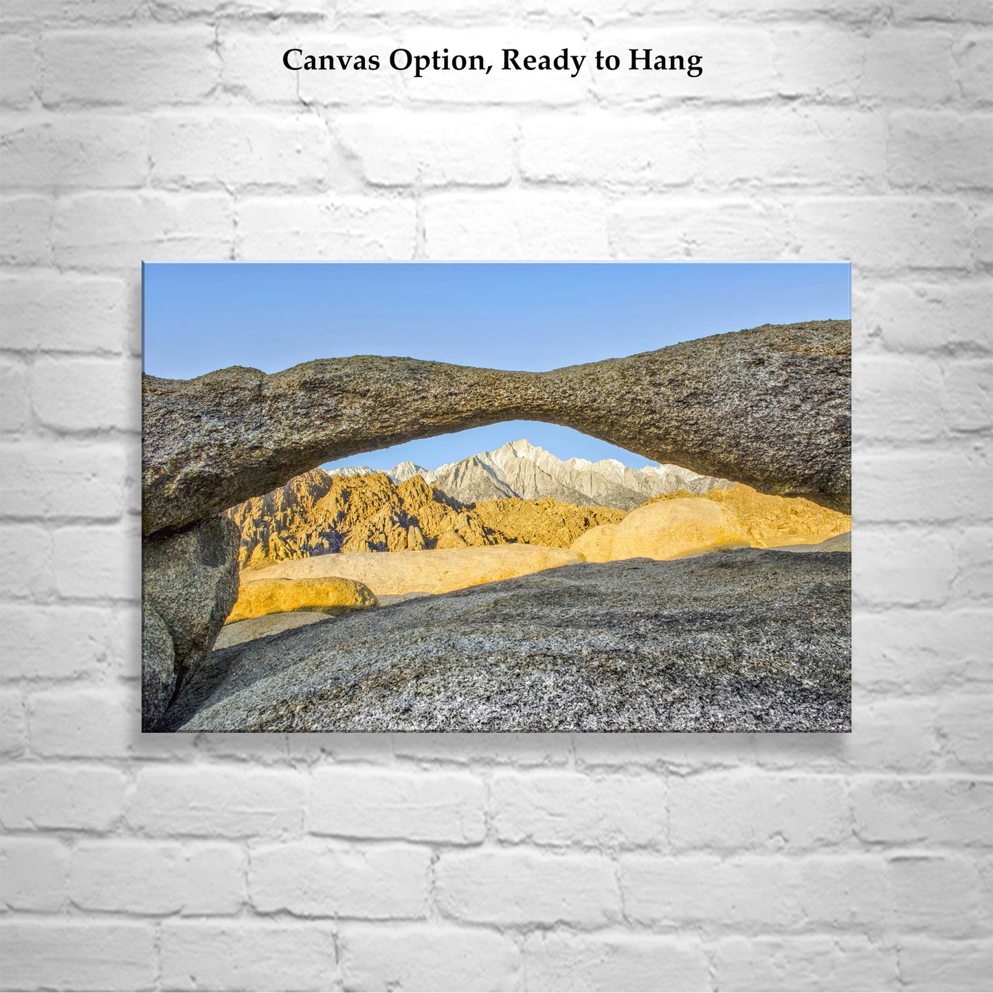 Alabama Hills Photography Art Print | Mount Whitney California Landscape