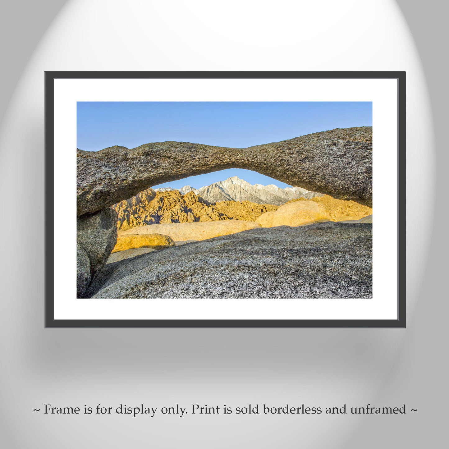 Alabama Hills Photography Art Print | Mount Whitney California Landscape