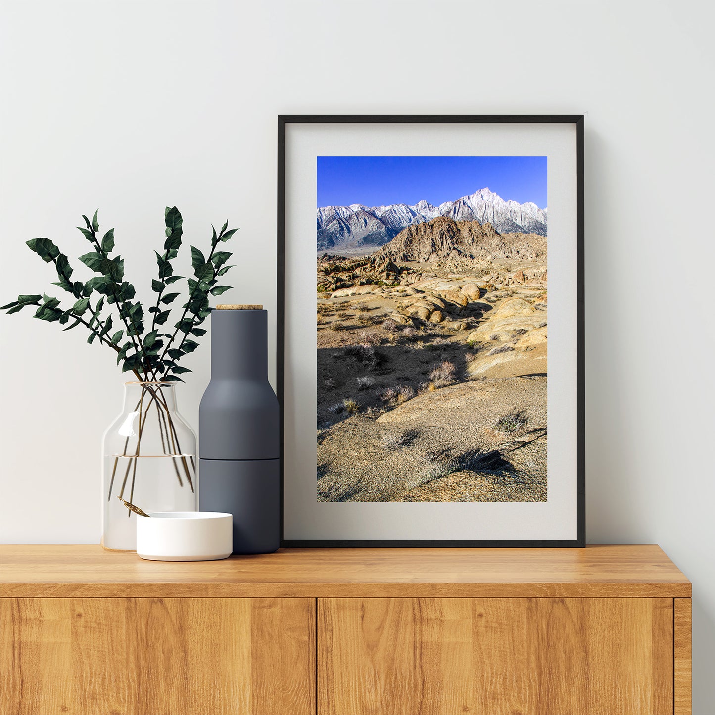 Eastern Sierra Wall Art for Sale with Mt Whitney and California Desert