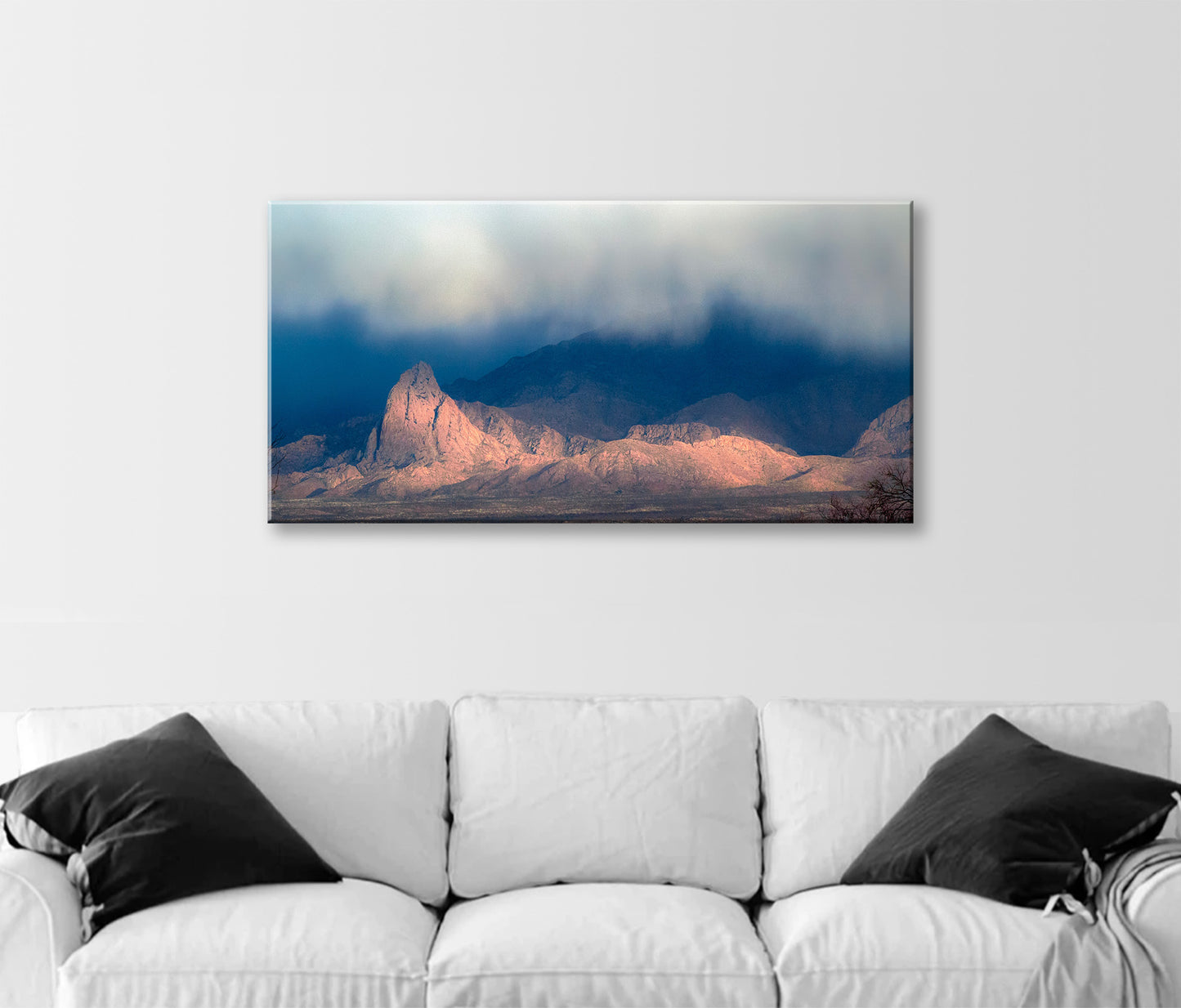 Elephant Head Peak with Moody Clouds – Santa Rita Mountains Tucson Art