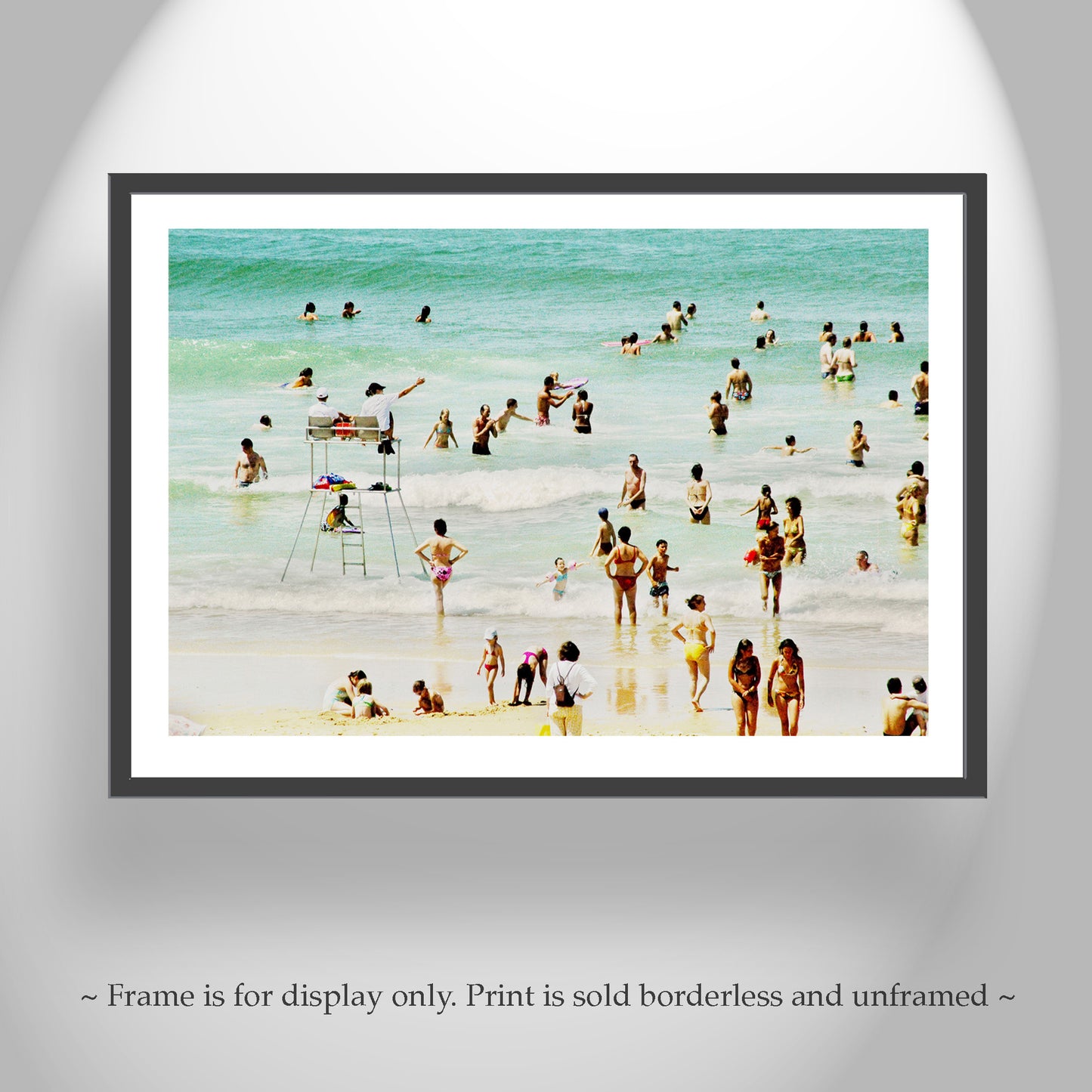 France Atlantic Coast Summer Beach Photography Art Print