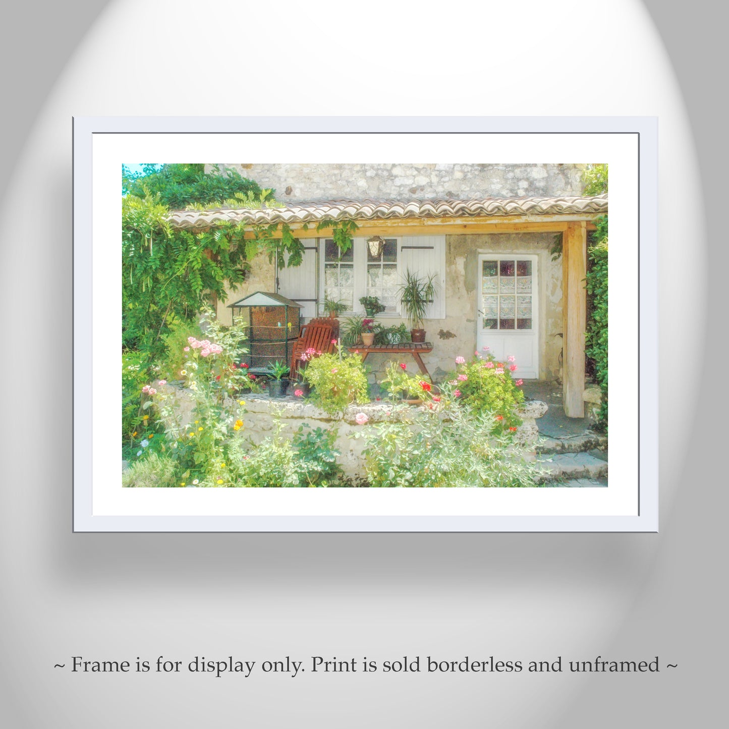 Charming French Farmhouse Art | Rustic Bordeaux Countryside Cottage