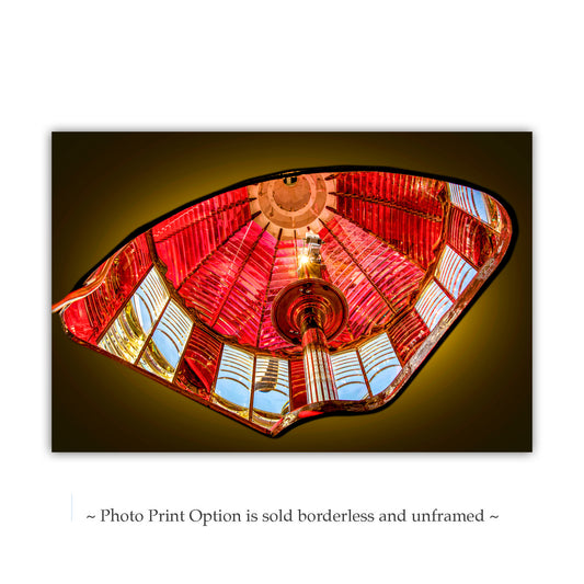 Fresnel Lighthouse Lens at Umpqua River | Pacific Coast Oregon Art