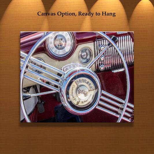 Buick Skylark Old Car Photography as Wall Decor