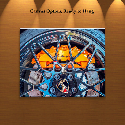 Lamborghini Automotive Art – Italian Supercar Sports Car