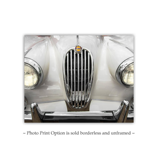 Classic Jaguar XK140 Car Photograph | English Car Wall Art