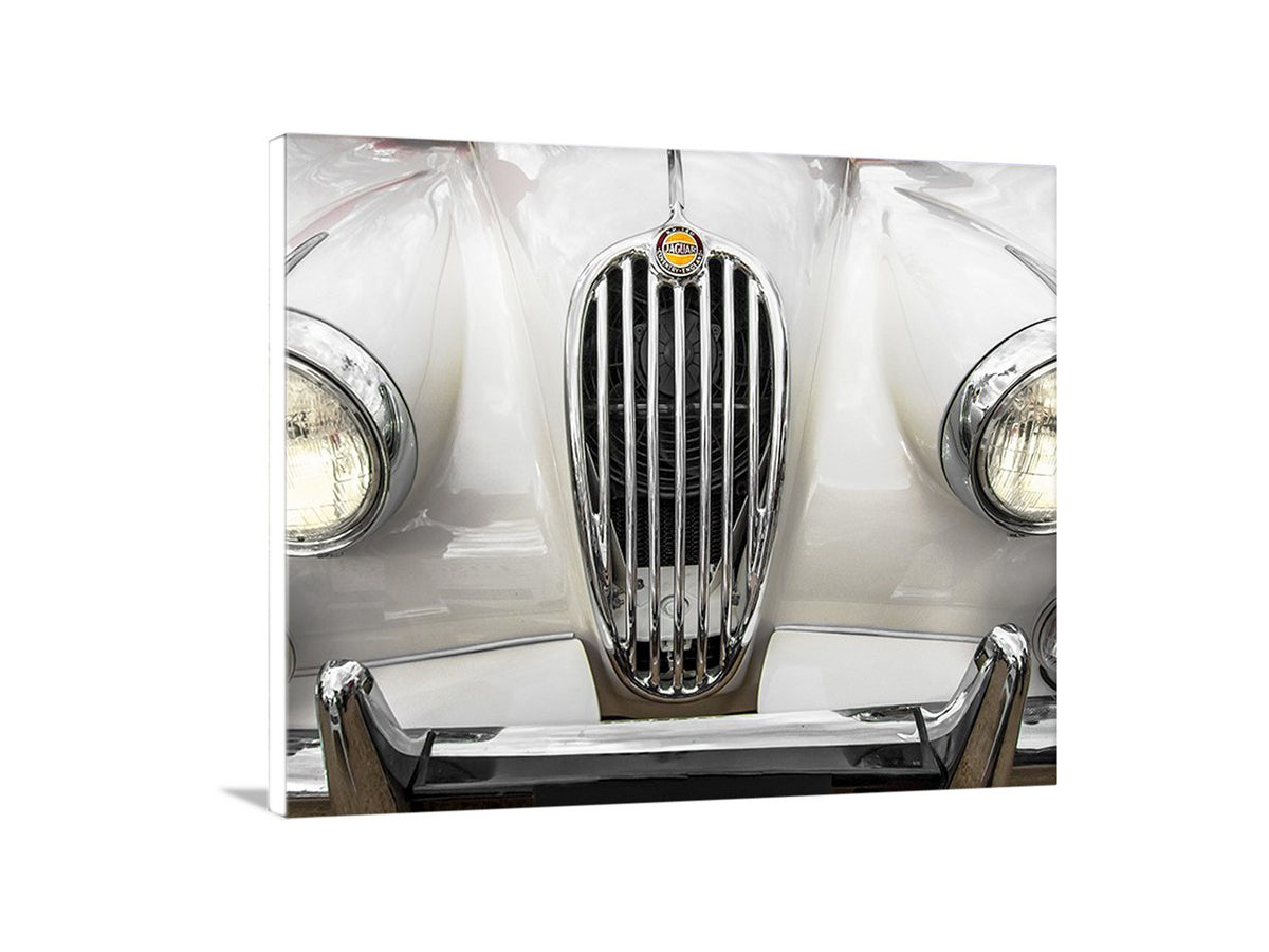 Classic Jaguar XK140 Car Photograph | English Car Automotive Wall Art