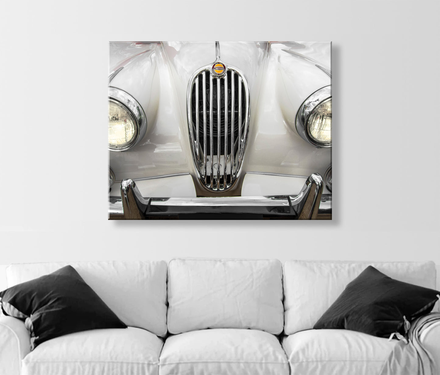 Classic Jaguar XK140 Car Photograph | English Car Automotive Wall Art