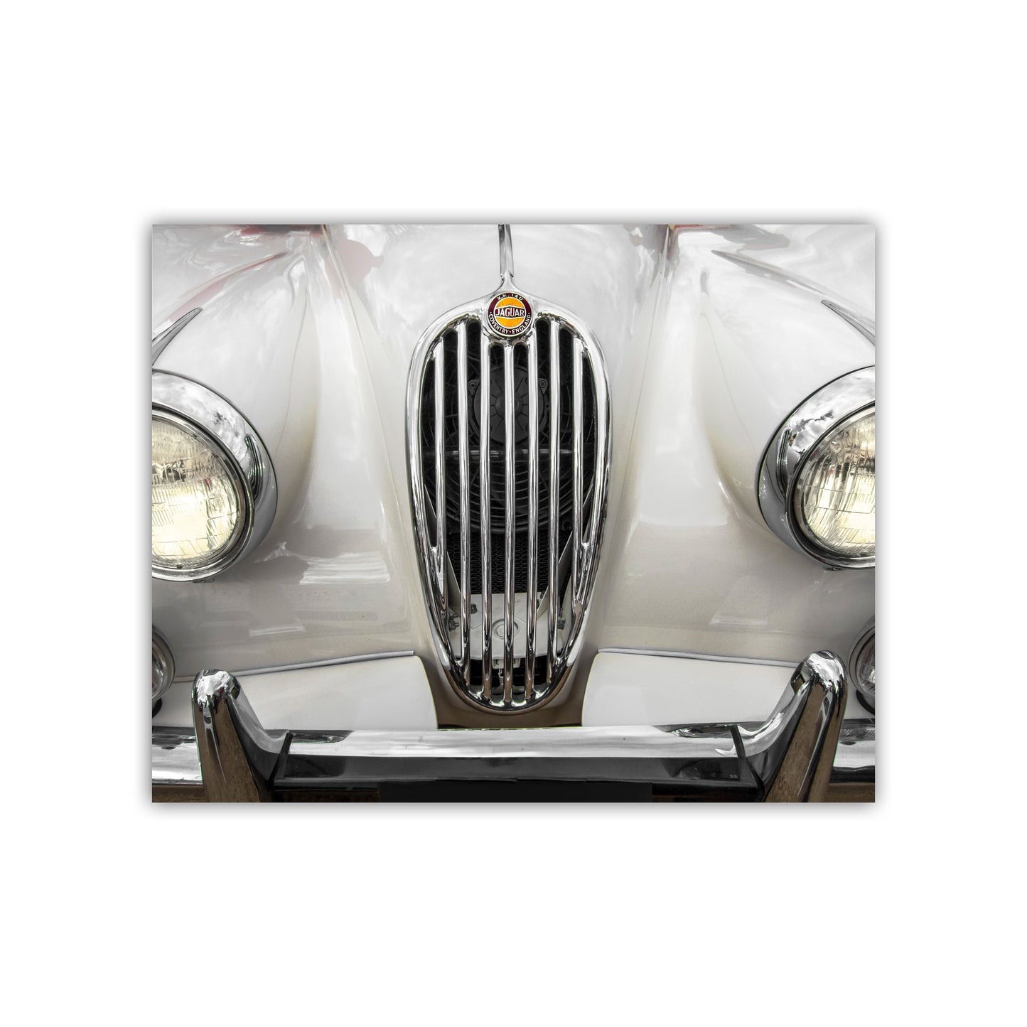 Classic Jaguar XK140 Car Photograph | English Car Automotive Wall Art