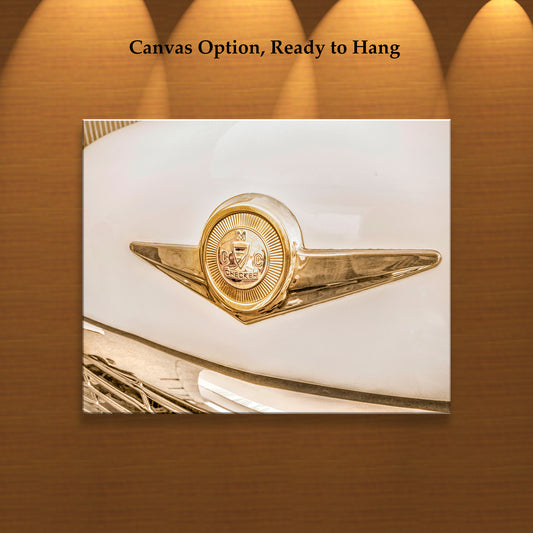 Checker Car Art Print – Automotive Wall Decor