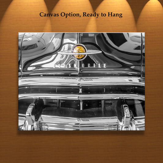 Oldsmobile Rocket 88 Photography Print in Black and White