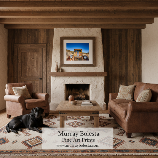 Old Ford Truck Print – Rustic Ruby Arizona Ranch Wall Art