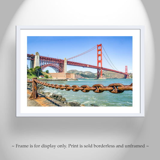 Fort Point San Francisco with Golden Gate Bridge | Presidio Art
