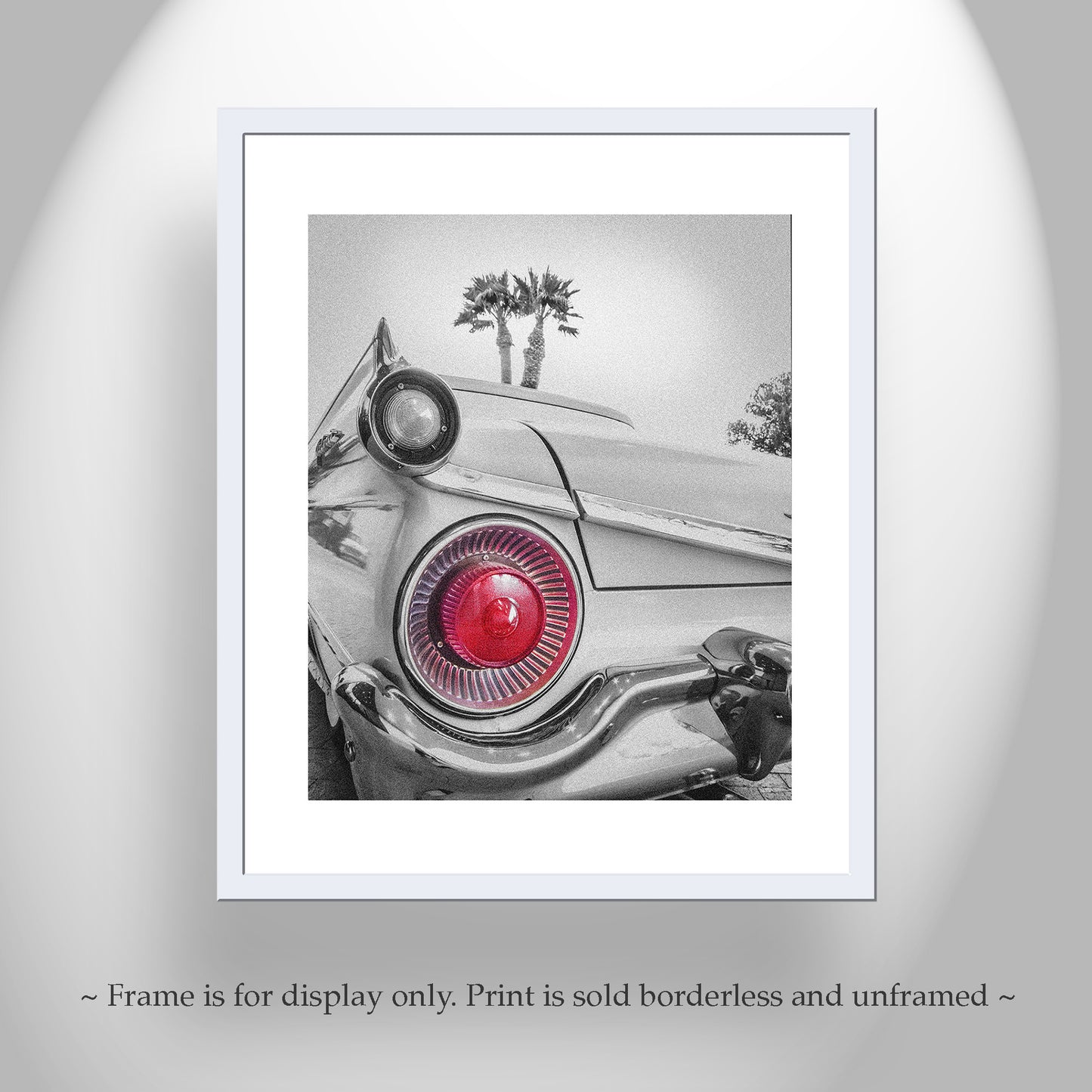 Ford Fairlane Photography Art Print as Automotive Wall Decor