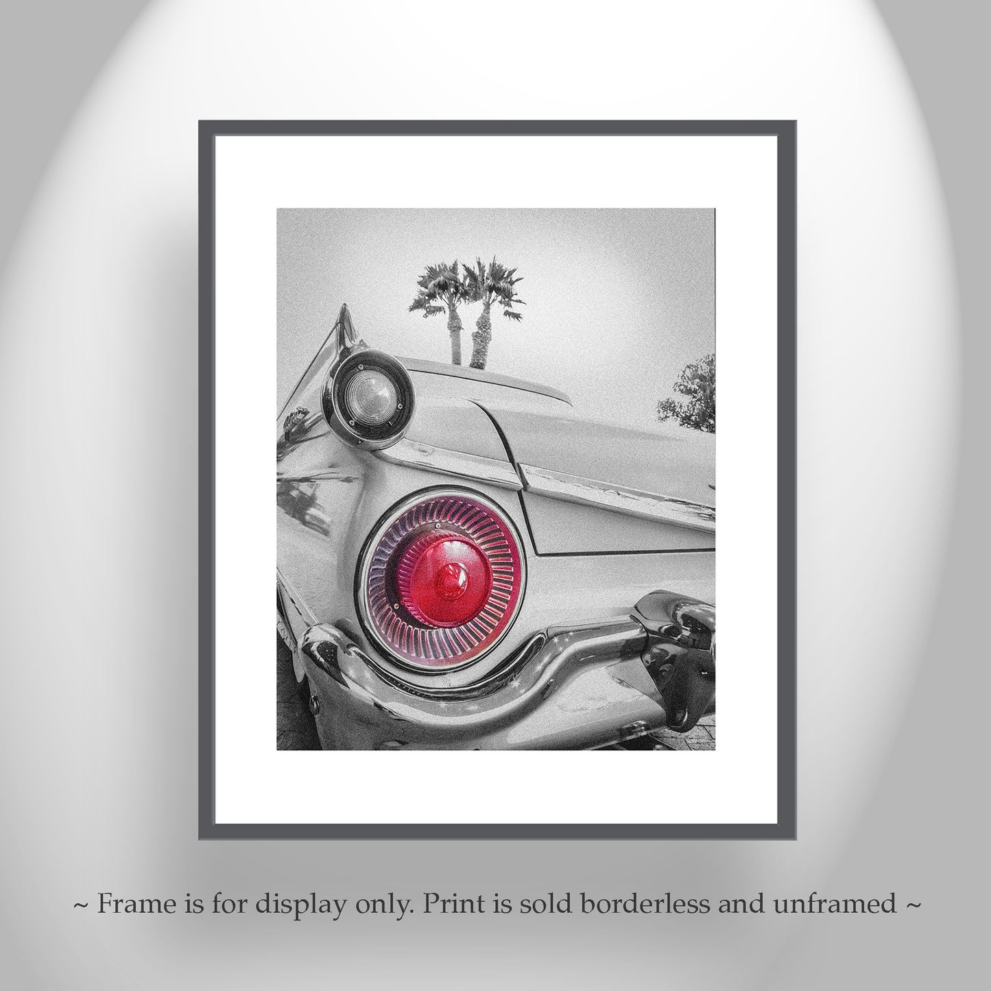 Ford Fairlane Photography Art Print as Automotive Wall Decor