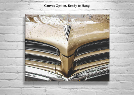 Vintage 1966 Pontiac Ventura Car Art Set of 2 Prints