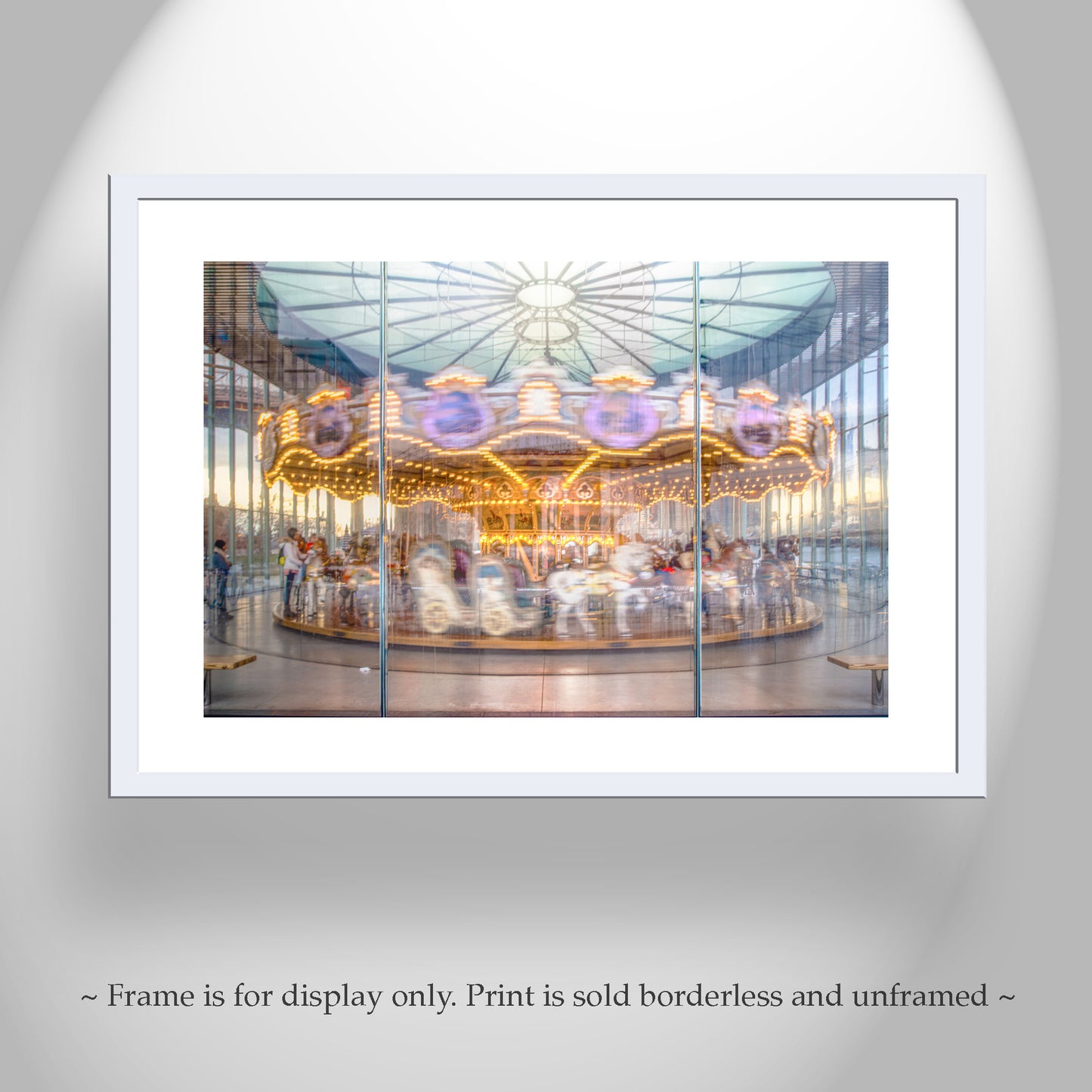 Jane's Carousel Picture in Brooklyn New York City | NYC Art Gift
