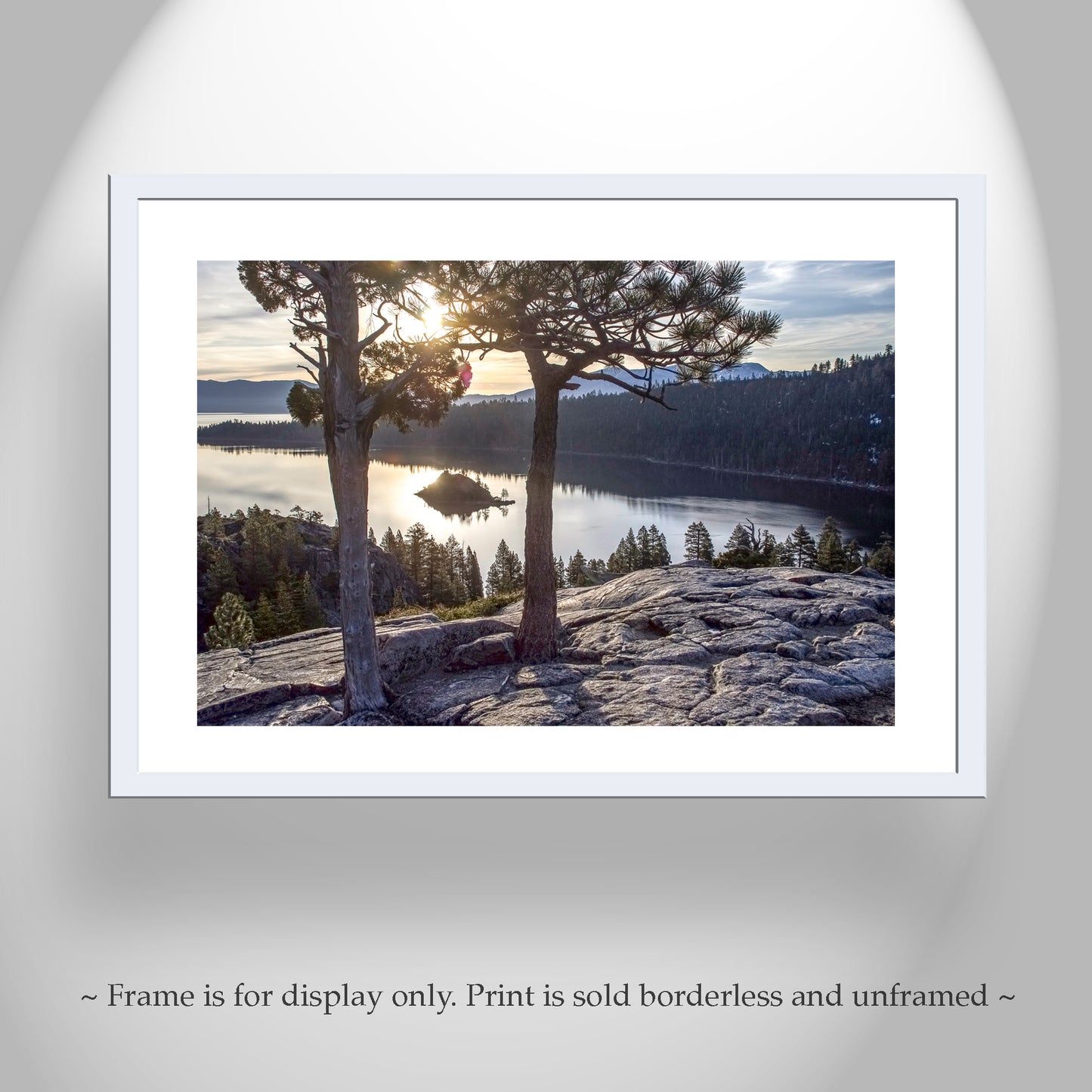 Lake Tahoe Emerald Bay Fine Art Print | Tahoe Landscape Photography | Mountain Lake Wall Decor for Home or Office