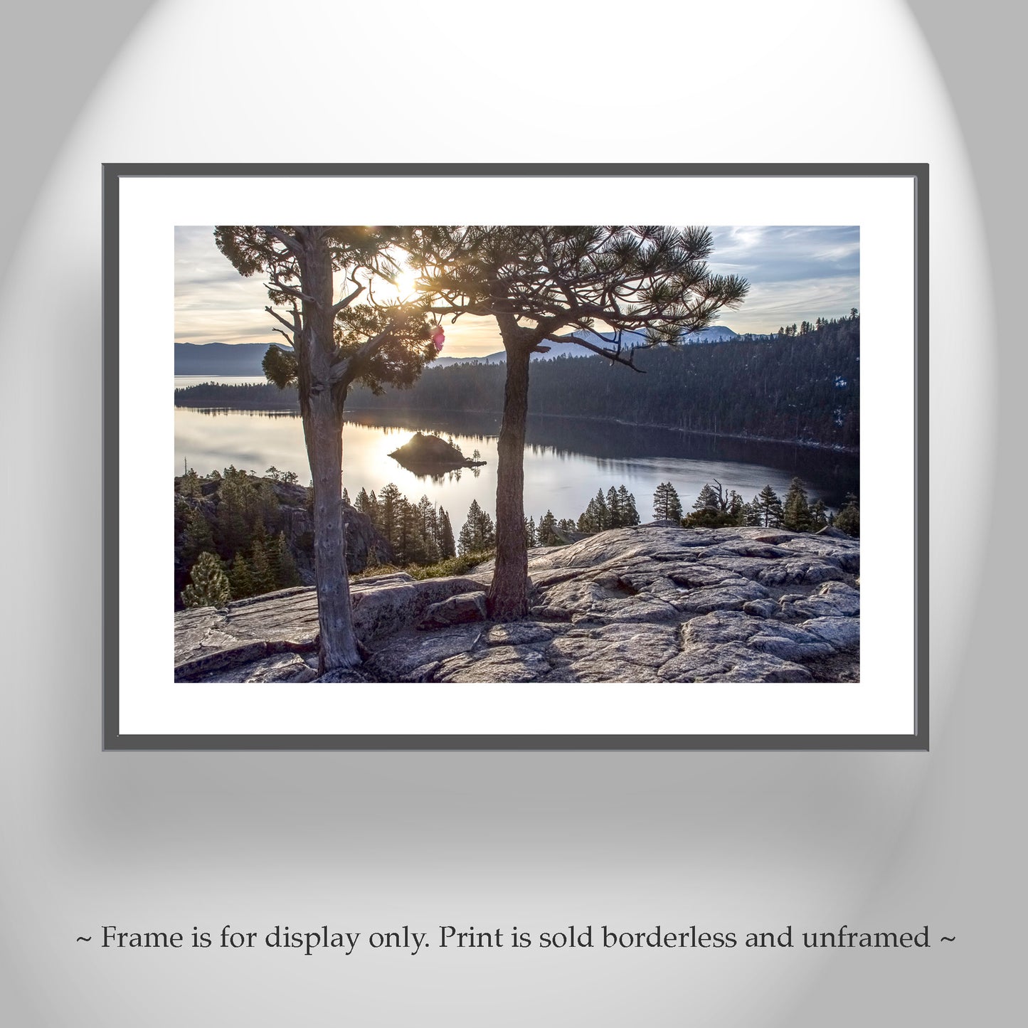 Lake Tahoe Emerald Bay Fine Art Print | Tahoe Landscape Photography | Mountain Lake Wall Decor for Home or Office