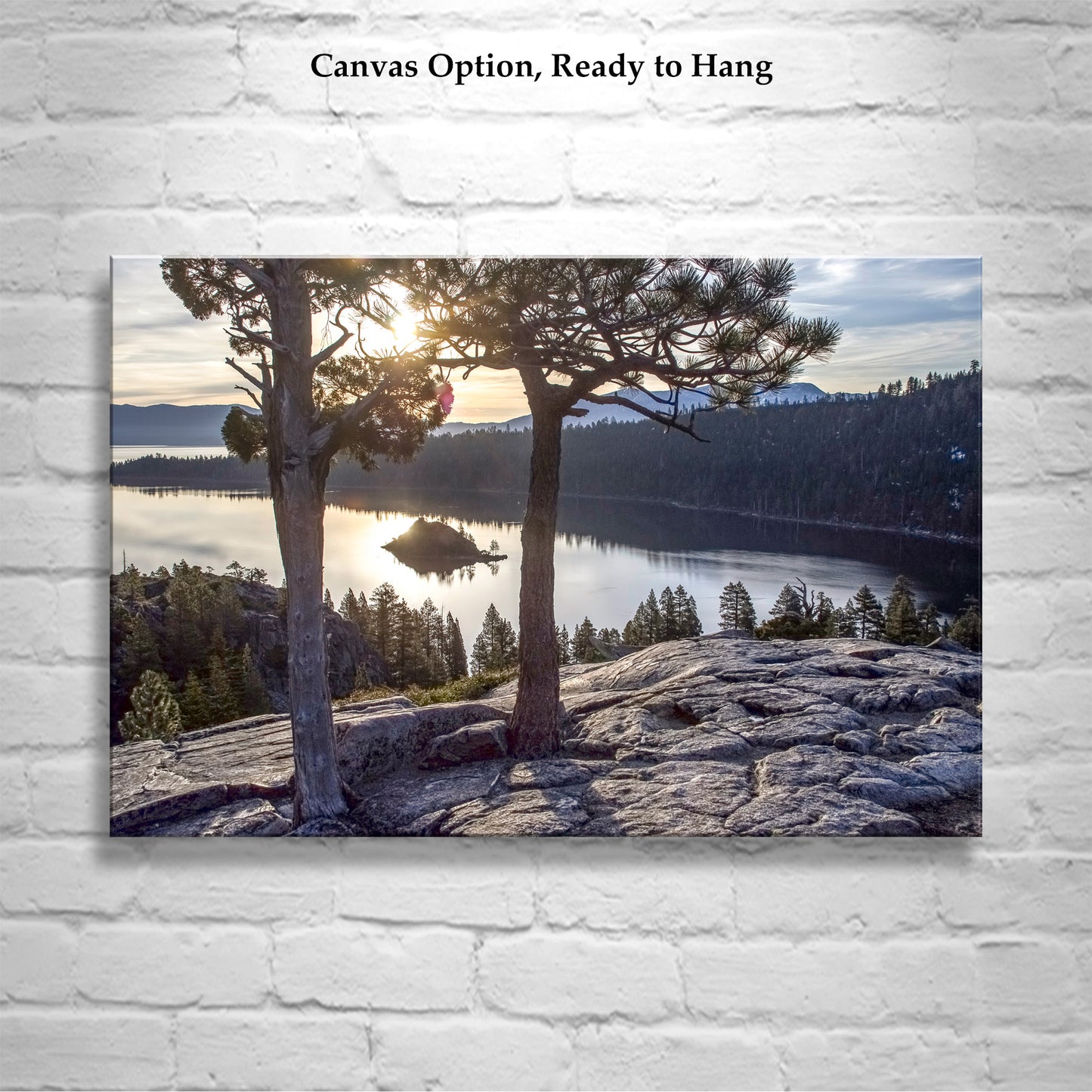 Lake Tahoe Emerald Bay Fine Art Print | Tahoe Landscape Photography | Mountain Lake Wall Decor for Home or Office