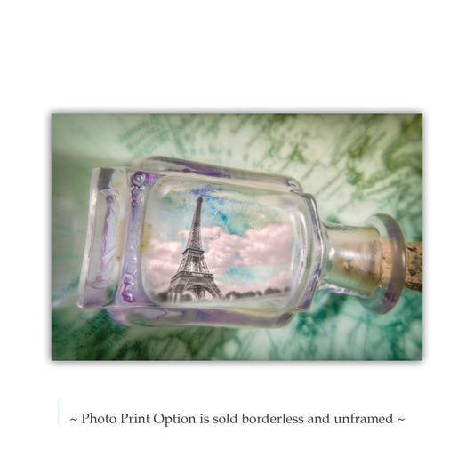 Paris Eiffel Tower Wall Art Print | Francophile Gift Picture