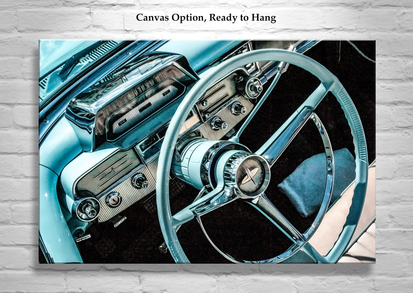 Mercury Monterey Car Art Print as Automotive Wall Decor